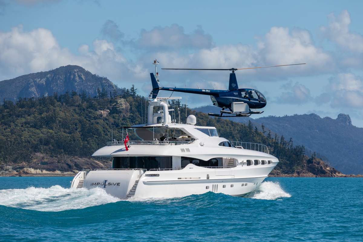 impulsive131 charter yacht