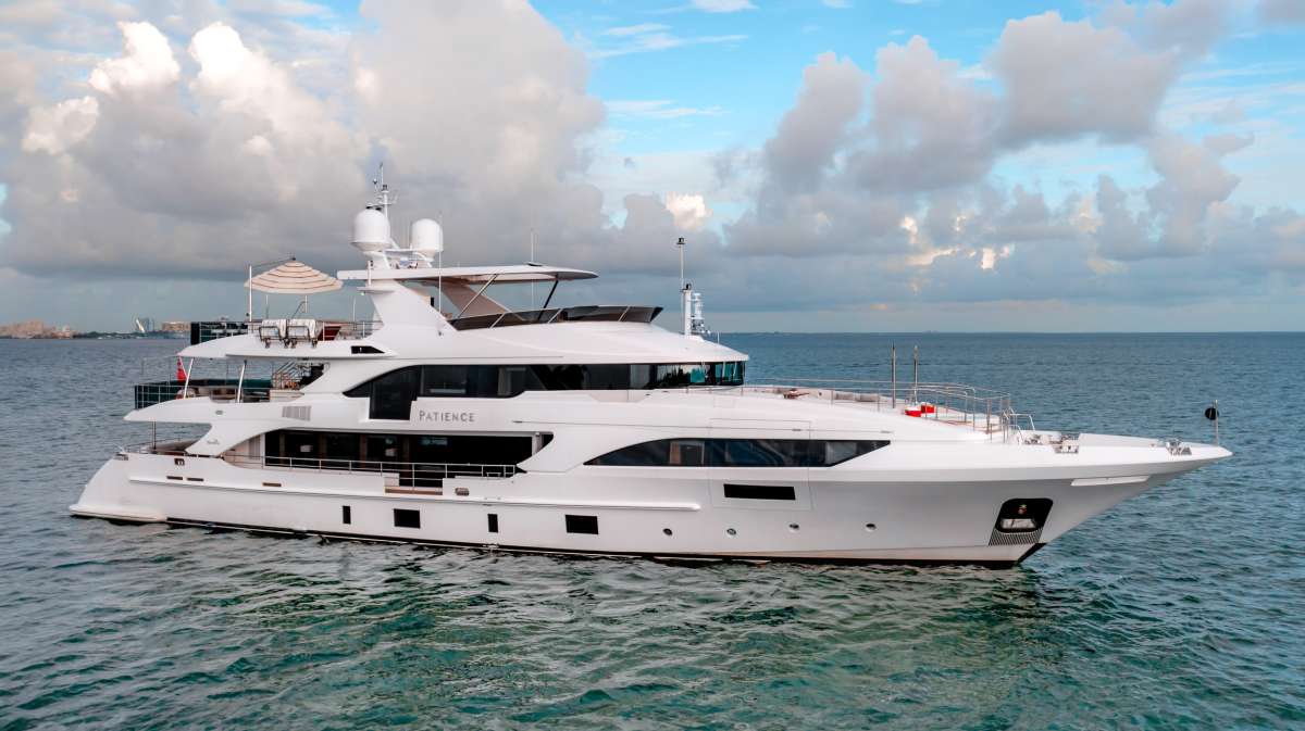 patience132 charter yacht