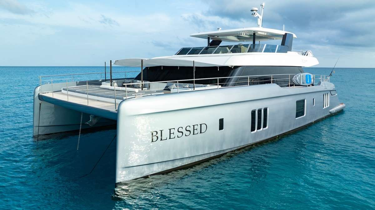 blessed80 charter yacht