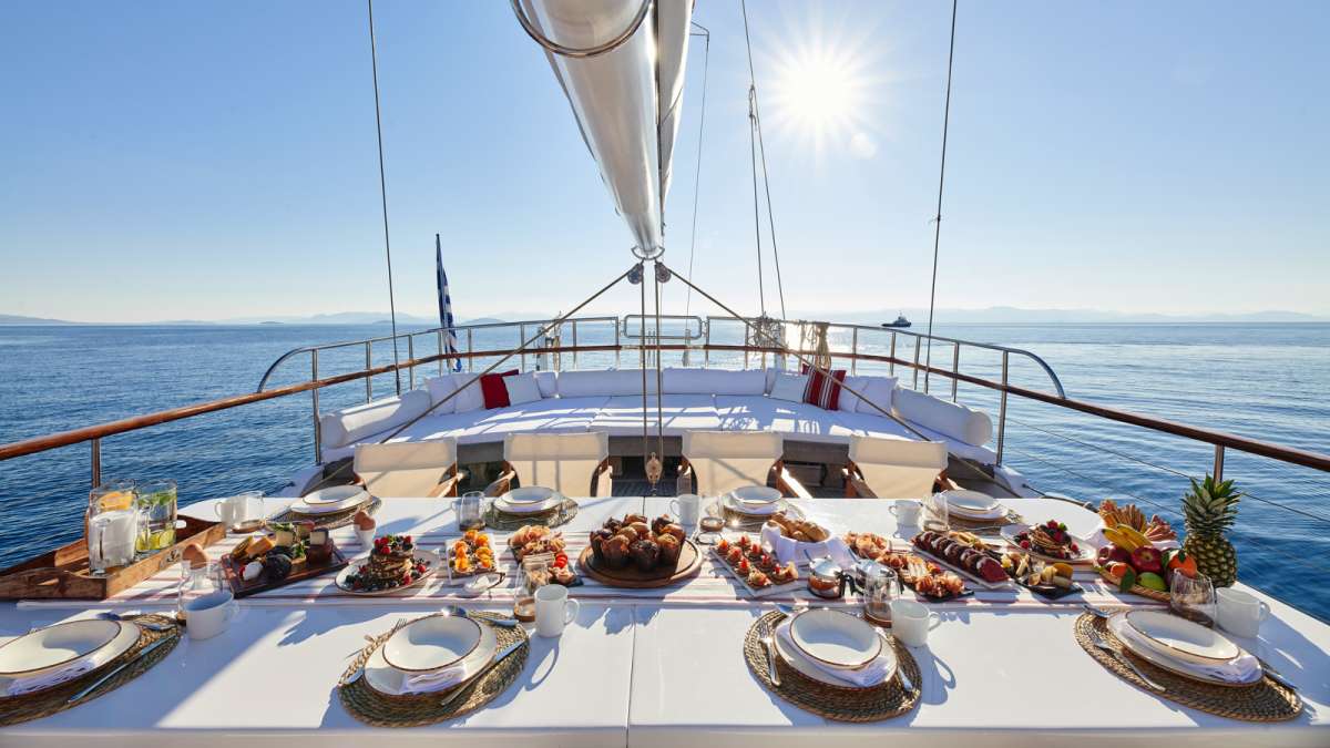 Aft deck