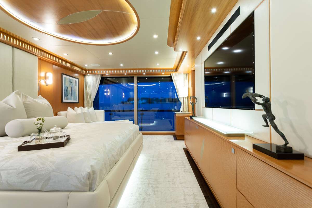 Ondeck Master Stateroom with Balcony