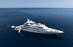 cost of chartering a mega yacht